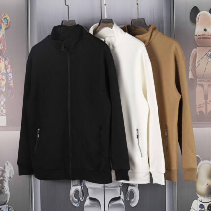 Louis Vuitton laminated zipper sweatshirt