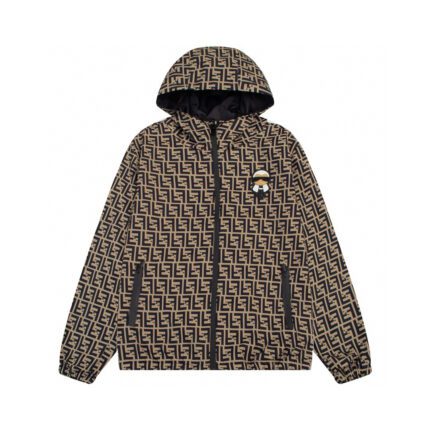 Fendi Karl Lagerfeld double layer jacket