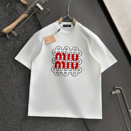 Miu Miu short-sleeved T-shirt