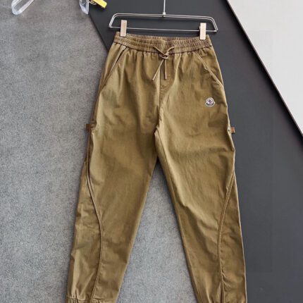 Moncler Logo Patch Drawstring Overalls