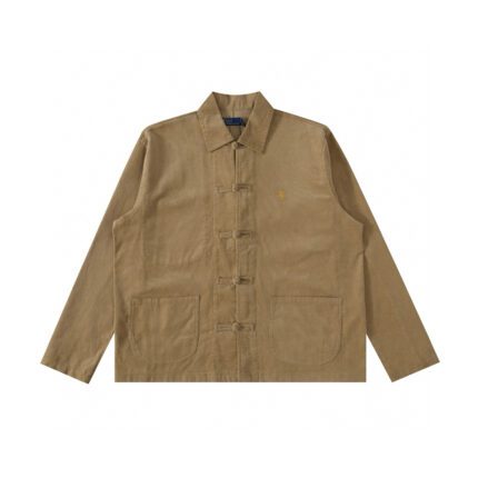 Ralph Lauren buttoned corduroy shirt jacket