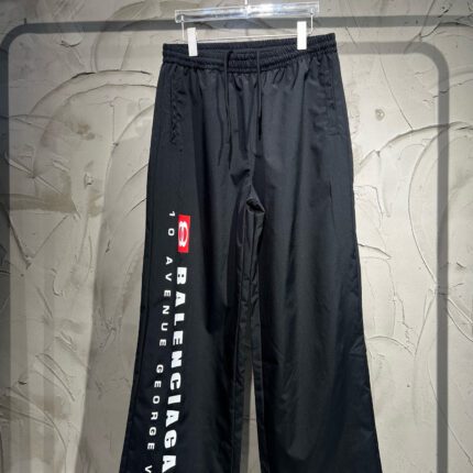 Balenciaga logo print trousers