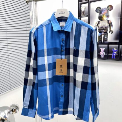 Burberry classic evergreen check long sleeve shirt